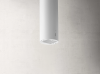 Elica TUBE-PRO-ISL-WH 45cm Wide Island Hood - White - C Rated