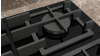 Siemens ER9A6SH40 92cm Wide 5 Burner Gas on Glass Hob - Black