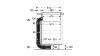 Bosch HEZ9VDKR0 Recirculation accessory kit partly ducted for worktop depths of 70 cm or larger.