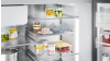 Bosch KFD96APEA Freestanding Plumbed-In American Fridge Freezer - Stainless Steel Doors - E Rated