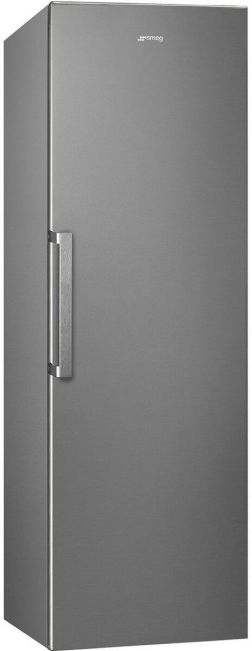 Smeg UKFS18EV2HX 60cm Freestanding Tall Larder Fridge with Stainless Steel Door