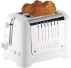 Dualit 26203 Toaster, 2 Slice, White-Stainless Steel