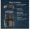 Ninja PC201UK HyperHeat 9-in-1 Pressure & Rice Cooker - Grey/Black
