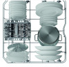 Hotpoint HP2IFC14BN6UK Full Size Integrated Dishwasher with ActiveDry - 14 Place Settings