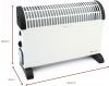 Rediffusion REDY02T 2000W Convector Heater with Timer