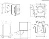 AEG LX6WG84634BI Integrated Washer Dryer