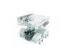 Hotpoint HP2IFC14BN6UK Full Size Integrated Dishwasher with ActiveDry - 14 Place Settings