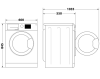 Indesit IMA964MYTIMEUK Freestanding 9kg, 1400spin Washing Machine with Push&Go- White A Rated