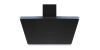 CDA EXG90BL 90cm Angled Chimney Cooker Hood - Black A Rated
