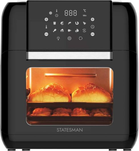 Statesman SKAO11015BK Digital Air Fryer Oven 11 Litre, 1500W In Black