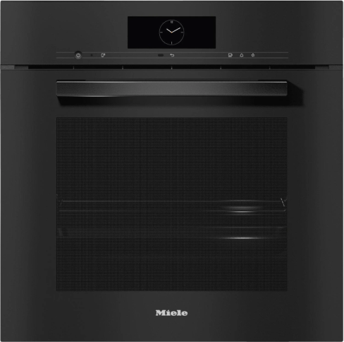 Miele DGC7865 HC PRO VITROLINE OBBL Combination steam oven with mains water and drain connection Obsidian black