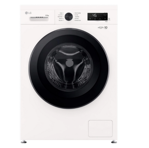 LG W4X1095NWK Freestanding 9kg/5kg 1400 Spin Washer Dryer - White