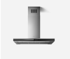 Elica ADELE-IS-AT-BSS 90cm Wide Island Hood - Black/ Stainless Steel - A Rated