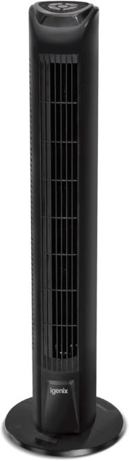 igenix DF0035TBL Tower Oscillation Function Cooling Fan - Black