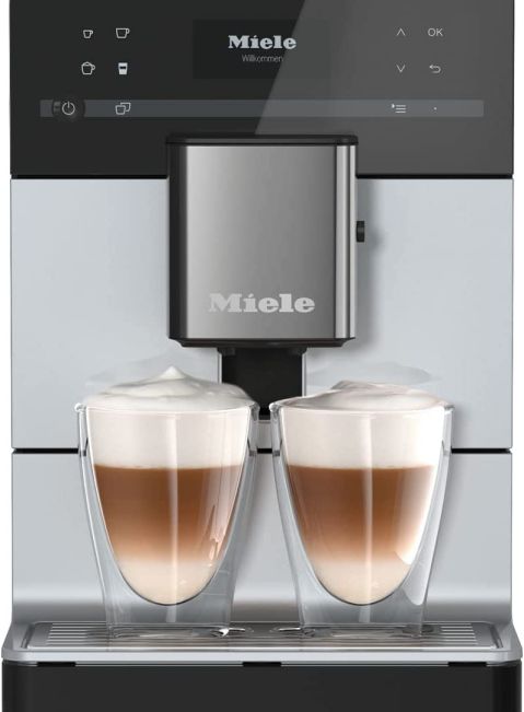Miele CM5510ALU Bean-to Cup Coffee Machine Coffee Machine in Aluminium Silver