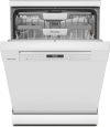 Miele G7600SC WH Autodos with Powerdisk Freestanding Full Size Dishwasher In White A Rated