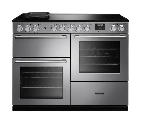 Rangemaster NEXO110EISTST/CM1 NEXUS OC 110cm Range Cooker Electric Induction in Stainless Steel A Rated
