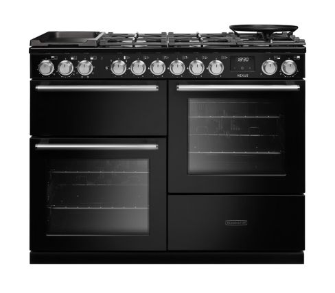 Rangemaster NEXO110DFPCBL/CM1 NEXUS OC 110cm Range Cooker Dual Fuel in Charcoal Black A Rated