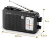 Roberts-Radio R9957S Portable FM/AM Radio Black