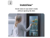 LG GSXE81PYBE InstaView American Style Fridge Freezer - Silver