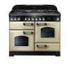 Rangemaster CDL110DFFCR/C Classic Deluxe 110 Dual Fuel Range Cooker – Cream & Chrome