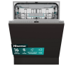 Hisense HV16AUK Full-Size Fully Integrated Dishwasher - 16 Place Settings - A Rated
