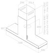 Elica HAIKU-ISL-180-SS 180cm Wide Island Hood -Stainless Steel - A Rated