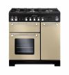 Rangemaster KCH90NGFCR/C 90cm Kitchener Gas Range Cooker Cream / Chrome, A+ Rated