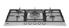 Beko HIAW75225SXE 75cm Gas Hob with Front Knob Controls In Stainless Steel