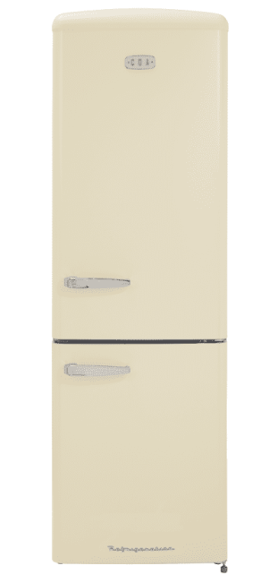 CDA FLORENCE-BARLEY Freestanding Upright Frost Free Fridge Freezer