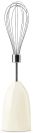 Smeg HBF22CRUK 4- in-1 Hand Blender with Potato Masher and Whisk, 700W, Cream