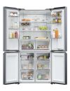 Haier HCR5919EHMB American Style Fridge Freezer No Frost in Brushed Black