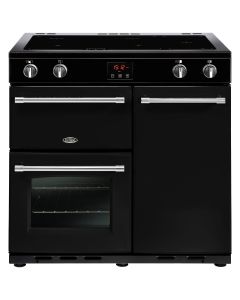 Belling BEL FARMHOUSE 90EI BLK Range Cooker