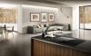 Elica NT-SWH-EVO-BL 83cm Wide Venting 4 Zone Hob - Black - A ++ Rated with 2 Bridge Zones