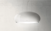 Elica PEARL-WH 80cm Wide Suspended Island Hood - Pearlescent White - A Rated