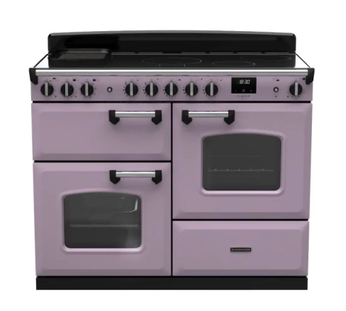 Rangemaster CLDLO110EIPHTH/CM1 Classic Deluxe 110cm OC Induction Range Cooker Heather/Chrome