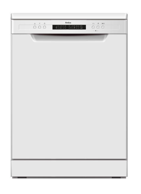 Amica ADF630WH Freestanding Full Size Dishwasher