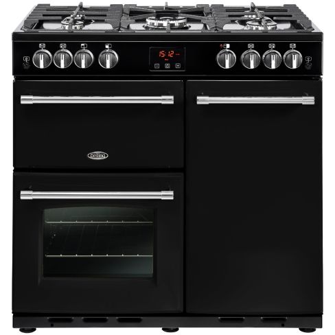 Belling BEL FARMHOUSE X90G BLK Range Cooker