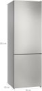 Siemens KG49NVIBG Extra Tall Freestanding Fridge Freezer in Stainless Steel, Total noFrost, 70:30 Split, B Energy