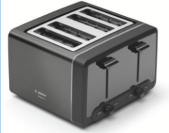 Bosch TAT5P445GB 4-Slice Toaster
