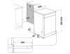 Hotpoint H7FHP43WUK Dishwasher with Third Rack in White - 15 Place Settings