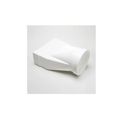 Elica KIT0121008 NikolaTesla Straight Rectangle to Round Converter 153m Diameter x 227 x 94m