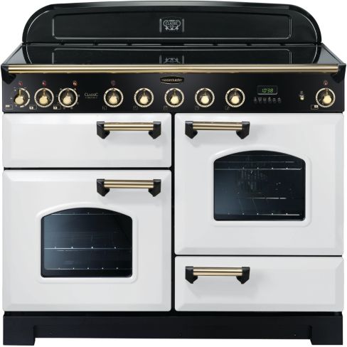 Rangemaster CDL110EIWH/B Electric Induction Hob Range Cooker
