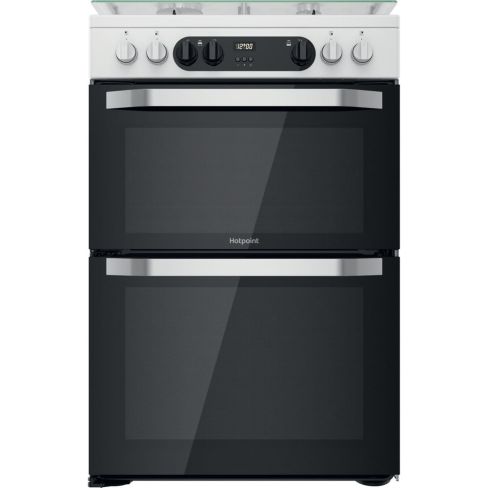 Hotpoint HDM67G9C2CW Freestanding Dual Fuel Cooker