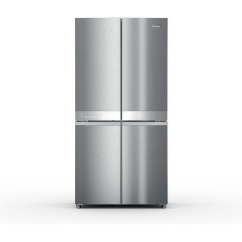 Hotpoint HQ9B2LG Total No Frost American Fridge Freezer with Multi-Temperature Compartment - Inox - 90CM - 594L