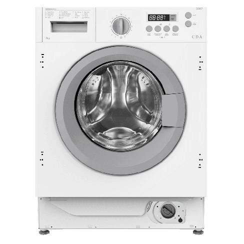 CDA CI327 Integrated 7kg, 1400spin Washing Machine