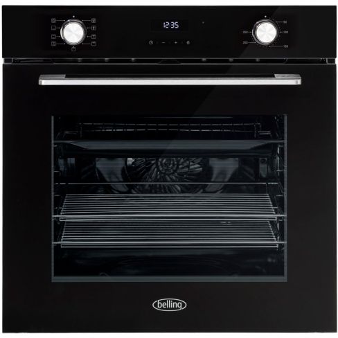 Belling BEL BI603MFC BLK ComfortCook Built-In Electric Single Oven, A Rated In Black