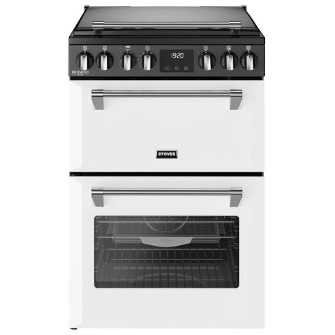 Stoves ST DX MRA RICH 60EI RTY IWH Richmond Deluxe Freestanding 60cm Induction Cooker in Icy White A Rated