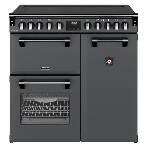 Stoves ST DX RCA RICH 90EI RTY AGR Richmond Deluxe 90cm Induction Range Cooker in Anthracite