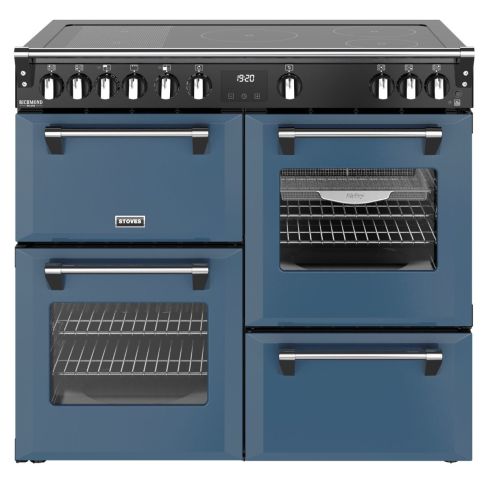 Stoves ST DX RCA RICH 100EI RTY TWB Richmond Deluxe 100cm Induction Range Cooker in Twilight Blue